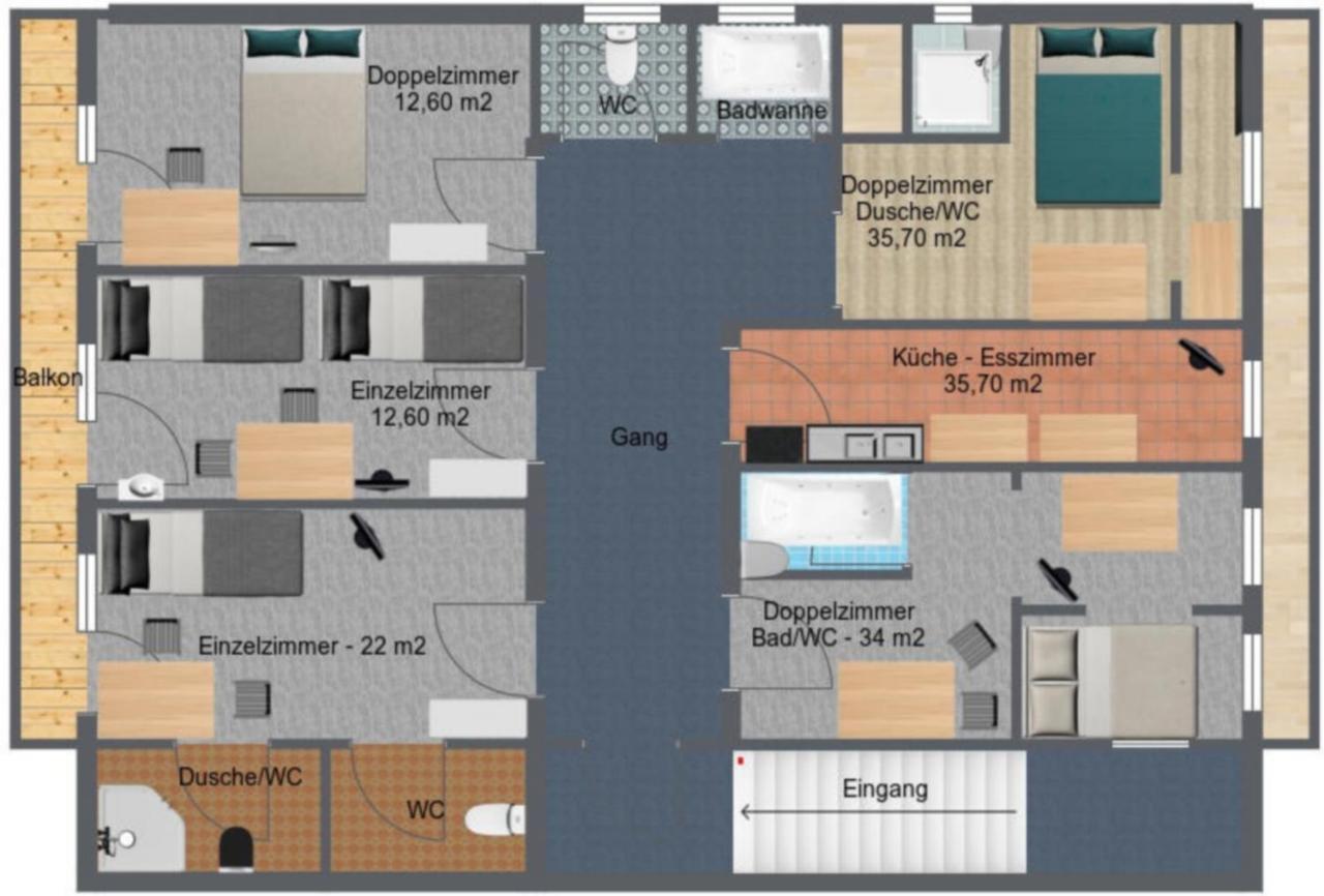 Appartement Rainer Siess Sankt Anton am Arlberg Szoba fotó